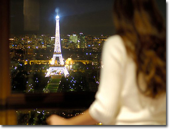 View from Montparnasse Tower Paris Concept Voyages